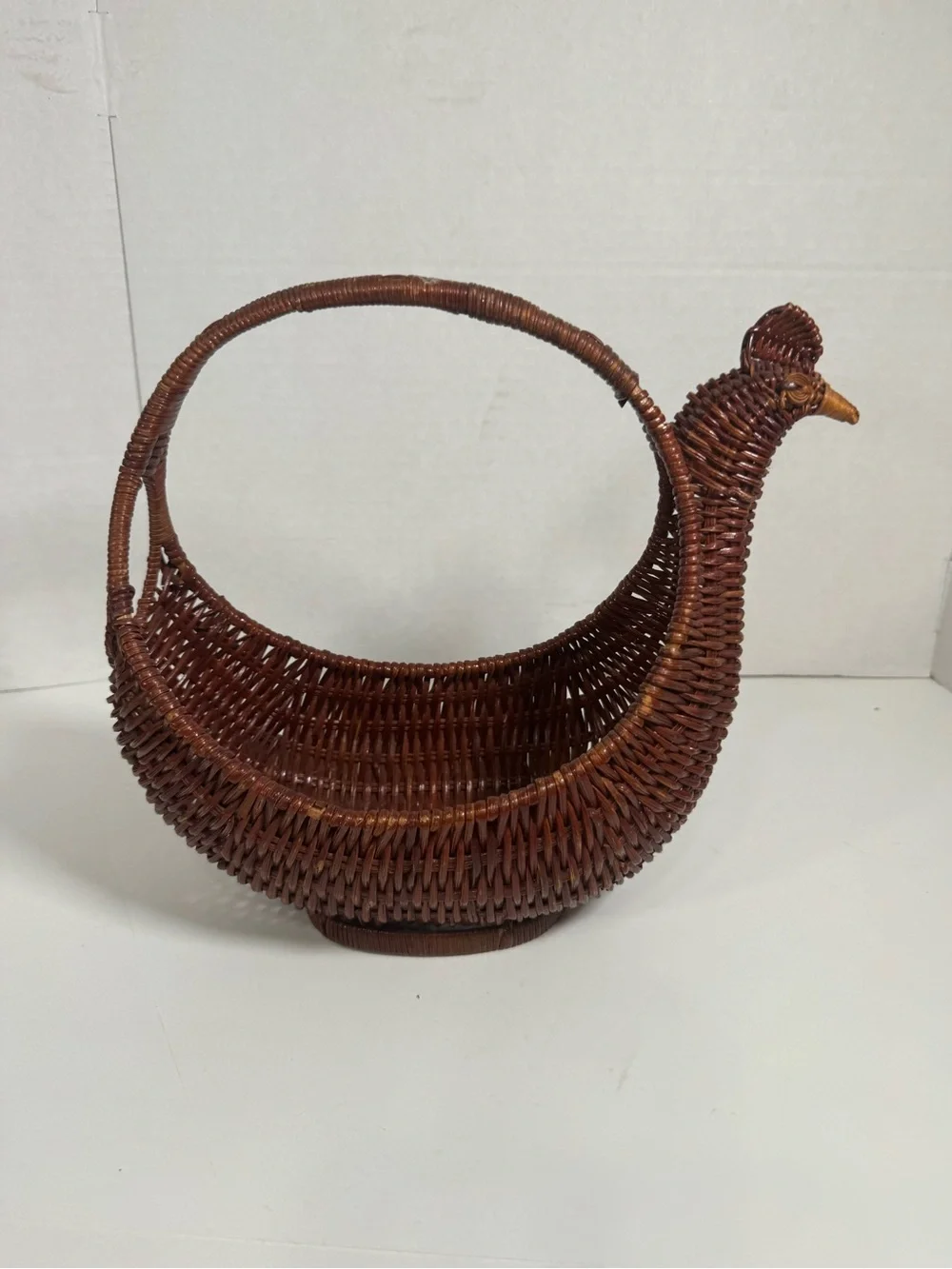 None vintage birdbasket
